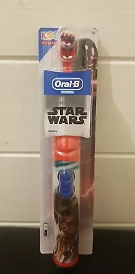 Oral-B Kids Battery Electric Toothbrush Disney STAR WARS Soft Bristles 3+ • $14.50