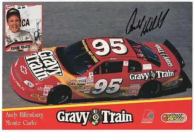 Andy Hillenburg Signed 6x9 Inch Photo NASCAR Racing Race Car Driver • $20