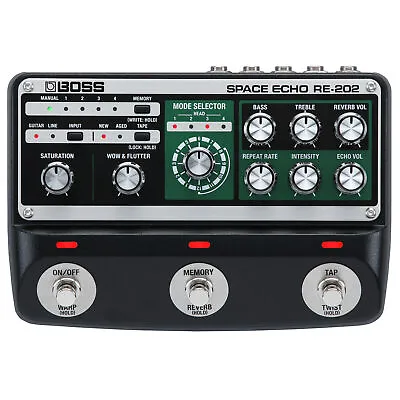 Boss RE-202 Space Echo Reverb And Delay Pedal • $379.99