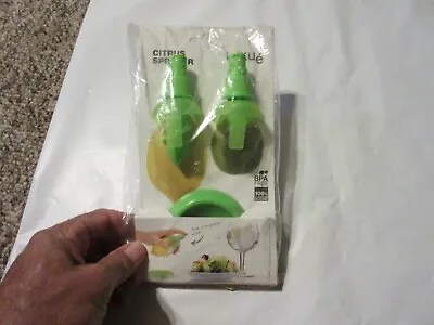 Lekue Citrus Sprayer Set Lemon Lime Spritzer Spray Twist & Spritz NEW • $6.71