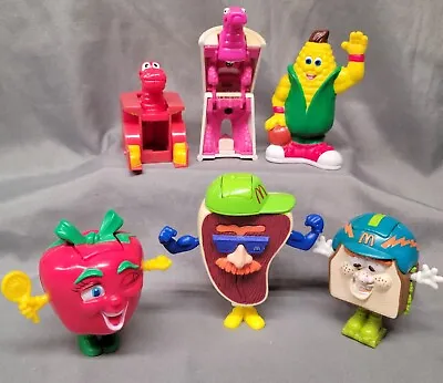 Lot Of 6- McDonalds Happy Meal Changeables/Food Fundamentals Toys • $14.99