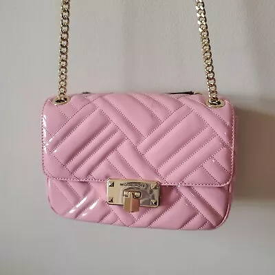 Michael Kors Patent Leather Shoulder Bag Pink  NWOT • $74.97