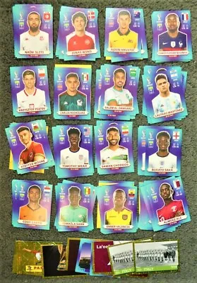 Panini FIFA World Cup Qatar 2022 Football Stickers ALL GROUPS - CHOOSE FROM LIST • £0.99