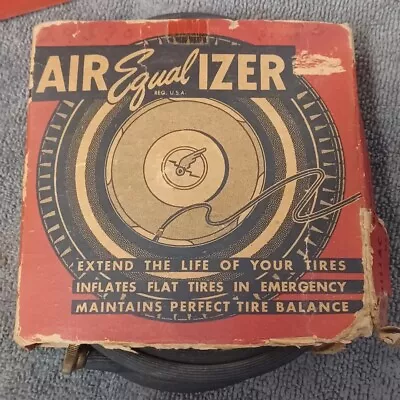 NOS RARE AIR EQUILIZER ACCESSORY 1930s 1940s SPARE TIRE AIR GM FORD CHEVROLET • $130