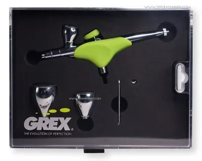 Grex Genesis.XGi3 Double Action Gravity Feed Airbrush 0.3mm Multiple Color Cups • $168