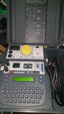 £400 • Buy MEGGER PAT 4 DV PAT Portable Appliance Tester. Just Calibrated Ready For Work 