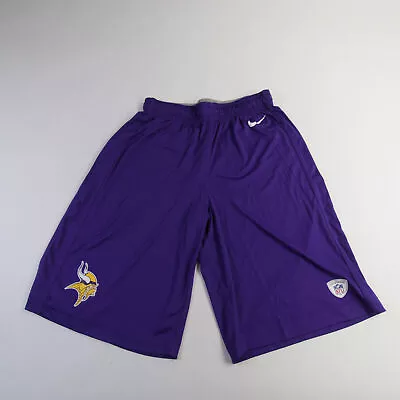 Minnesota Vikings Nike NFL Training Practice Shorts Men's Purple New • $49.99