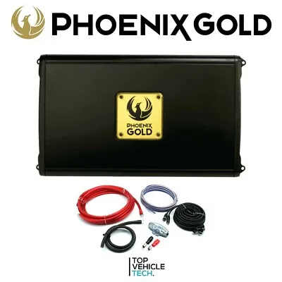 400w 4 Channel Car Audio Amplifier Phoenix Gold Rx2400.4 Class + Amp Wiring Kit • $484