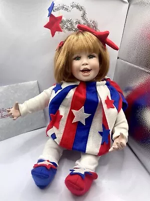 Marie Osmond Collectible Doll For All Seasons COA Fourth Of July Easter 2Outfits • $31.49