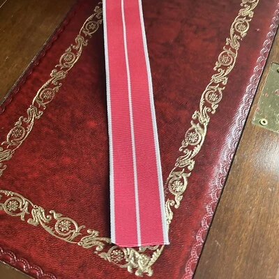 £5 • Buy Military MBE/OBE Medal Ribbon Full Size 1 Metre