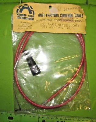 Montesa Cota 350 330 1981 NOS Throttle Cable P/n 5162.053.02 Am & M04-4-015 • $45