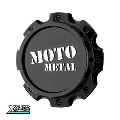 Moto Metal DUALLY FRONT Wheel Center Cap Satin Black 1079L199FMOSB-H47 • $299