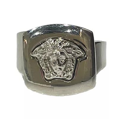 Gianni Versace Ring No. 16 Medusa Vintage Metal Used • $106.65