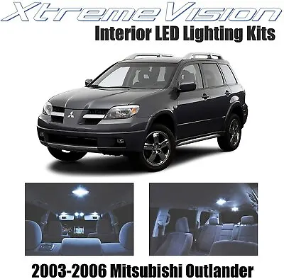 Xtremevision Interior LED For Mitsubishi Outlander 2003-2006 (4 Pieces) Cool... • $9.99