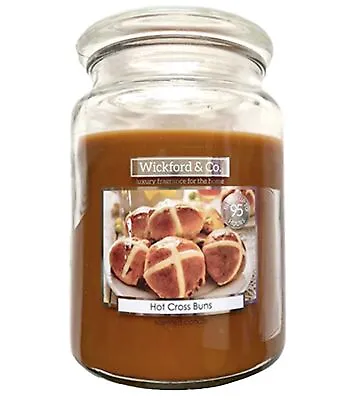 Wickford & Co -Hot Cross Buns Candle- Large • £13.80