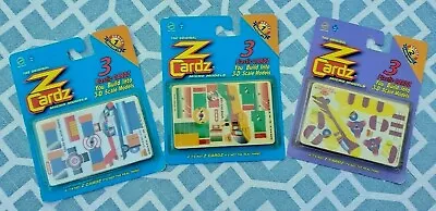 Z Cards Micro Models- 3 Packs Of 3 Airplane Models • $6