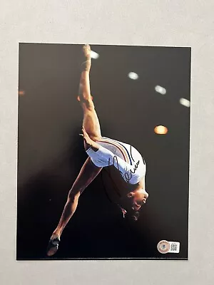 Nadia Comaneci Autographed Signed 8x10 Photo Beckett BAS COA Hot Olympics Sexy • $50