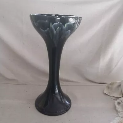Mid-Century Royal Haeger  Black Dip Vase Large • $40