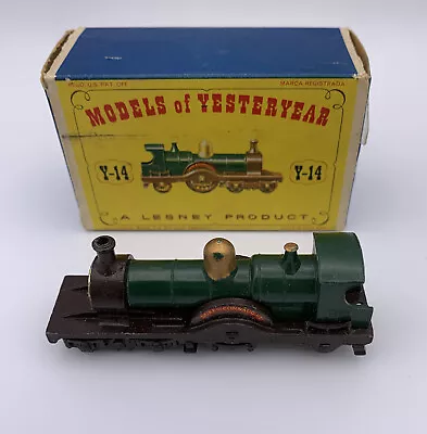 Matchbox Lesney. Y-14 G.W.R Duke Of Connaught Loco / Green. In Original Box RARE • $45.50