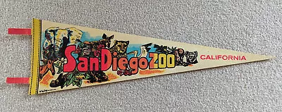 San Diego Zoo (California) Pennant Flag - Vintage • $9.99