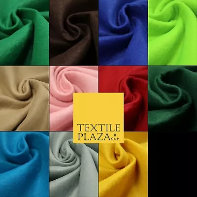 Premium Quality Plain Solid 100% Acrylic FELT FABRIC Craft Material 60  152cm • £1.50