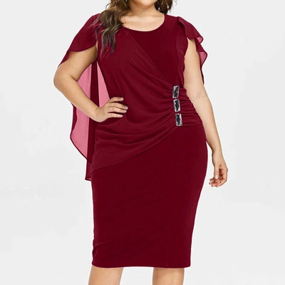 $41.89 • Buy Cute Shirt Dresses For Women Women O-Neck Vintage Tassels Cocktail Flapper Lace