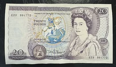 Old Twenty £20 Pound Note Excellent Condition • £55