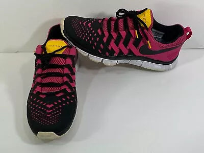 Nike Free Trainer 5.0 579805 Livestrong Athletic Sneakers Shoes Vivid Pink 12 • $49.92