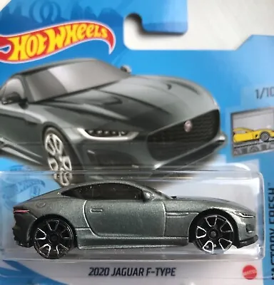 Hot Wheels Jaguar F-type Gun Metal Grey Metallic  1:75 New Boxed Pristine • $39.94