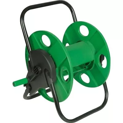 45m Portable Hose Reel Garden Watering Pipe Free Standing Winder Quality Compact • £18.49