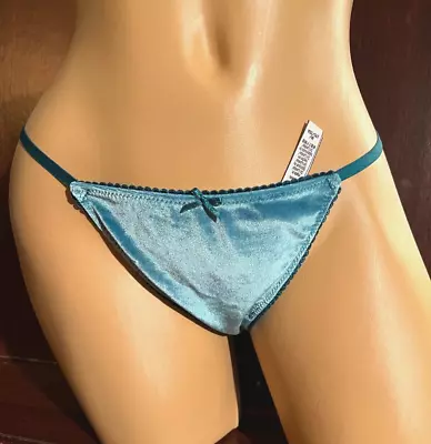 NEW Victoria's Secret Dream Angels Bejeweled Charm Strappy V String Panty ~ XS • $7.99