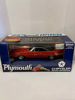 1970 Plymouth Superbird Tor Red RC2 American Muscle 1:18 Scale • $299.99