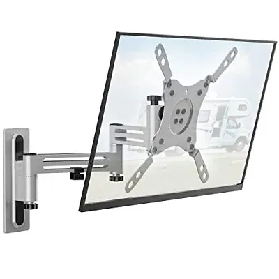 Rv Tv Mount Lockable Tv Wall Mount For Camper Trailer Motor Home Full Motion Ant • $41.24