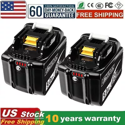 9.0Ah Battery For Makita 18V LXT Li-ion BL1860 BL1850 BL1830 8.0Ah Cordless Tool • $21.98