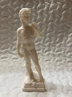 David Of Michaelangelo Vintage Salt Sculpture Statue 9” Tall Made In Italy • $27.95