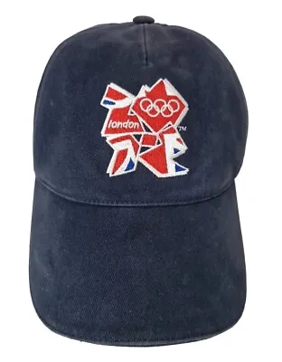 Adidas OSFM London 2012 Olympics Games Cap Hat One Size Mens Blue Memorabilia • £9.85
