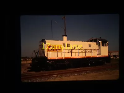 12501 VINTAGE Train Engine Photo 35mm Slide FF 1229 S6 LIVINGSTON CA MAR 18 2000 • $9.07