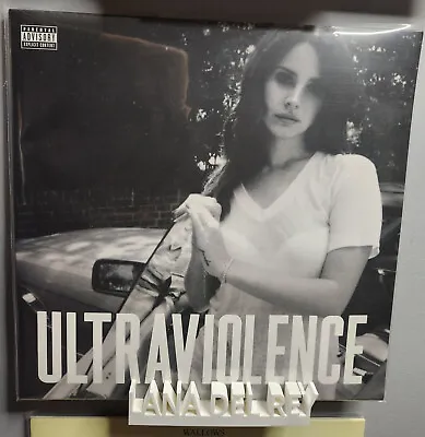 Lana Del Rey Vinyl Record Wall Mount Display Shelf Record Storage Large White • $19.50