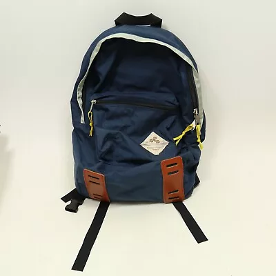  EMS Eastern Mountain Sports Day Pack Backpack Vintage/90's Leather Trimmed • $29.95