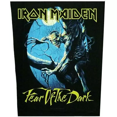 Iron Maiden Fear Of The Dark Jacket Back Patch Official Heavy Metal  Band Merch • $19.99