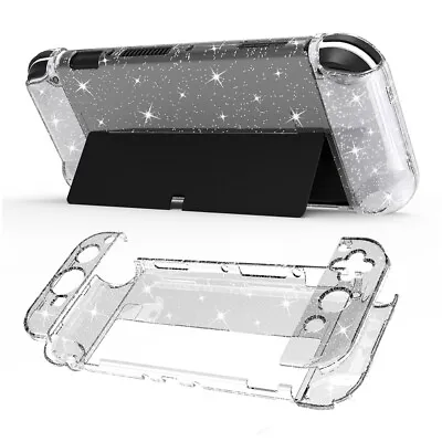 For Nintendo Switch OLED Clear Case Slim Soft Shockproof Split System Cover Case • $14.73