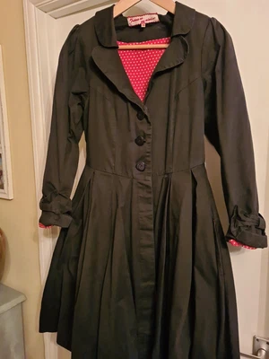£11.80 • Buy Friday On My Mind Vintage Style Swing Coat Size M (UK 12)