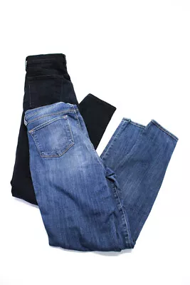 J Brand Womens 'Maria' High Rise Denim Slim Skinny Jeans Blue Size 30 31 Lot 2 • $42.69