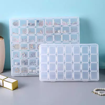 28/56 Compartment Small Organizer Storage Plastic Box Craft Nail Art Fuse Beads • $9.93