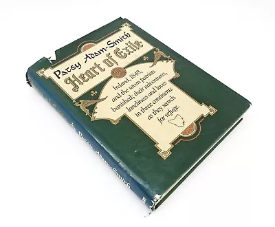 $20 • Buy Heart Of Exile, Patsy Adam-Smith, Hardcover Hcdj, Ireland Irish History