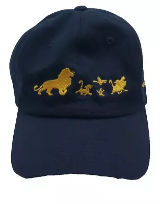 The Lion King Museum Of Peace & Quiet Disney Cap Black Yellow • $14.95