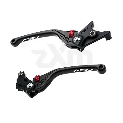 2006-2007 Moto Guzzi Breva 1100 ASV Inventions F3 Brake & Clutch Levers Black • $220