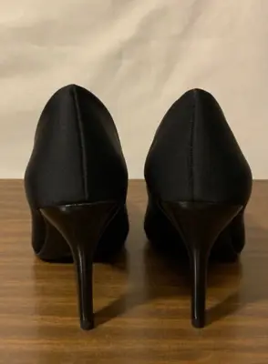 A.N.A.  Black Fabric High Heels Women's Shoes Size 5 M Shoes • $10