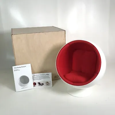 Vitra Design Museum Miniature Eero Aarnio Ball Chair (1965) • $500