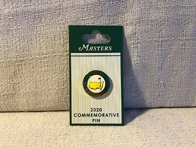 2020 Augusta National Masters Tournament Commemorative Pin New Dustin Johnson • $29.95